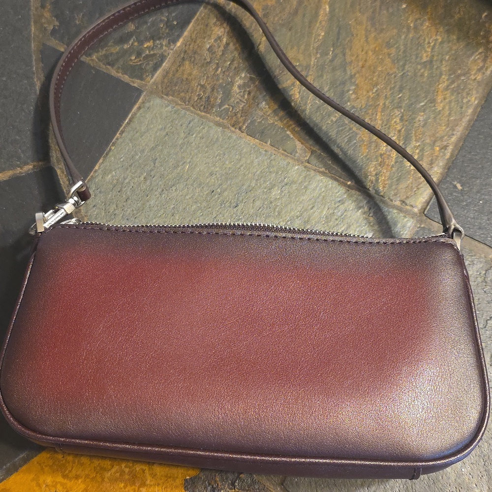 MICHAEL Michael KorsZoe Small Faded Leather Pouchette Shoulder Bag - Picture 3 of 6